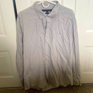 Tommy Hilfiger XL custom fit long sleeve dress shirt